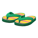 flip-flops [Green] (Green/Orange)