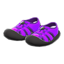 спортивные сандалии [Фиолетовый] (Фиолетовый/Черный)