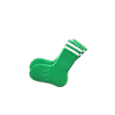 soccer socks [Green] (Green/White)