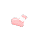 蕾丝花边袜 [粉红] (粉红/白色)