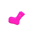Labelle socks [Love] (Pink/Pink)