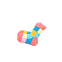 Secondary image of 多色方塊襪