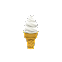 バニラソフトクリームの画像