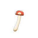paddenstoelstaf [Rode paddenstoel] (Rood/Wit)