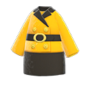 деловой костюм с юбкой [Желтый] (Желтый/Черный)