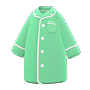 robe pyjama [Vert] (Vert/Blanc)