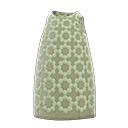 oversized print dress [Beige] (Beige/Gray)