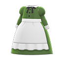 full-length maid gown