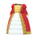 noble dress: (Red) Red / White