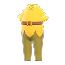 小矮人服 [黃色] (黃色/棕色)