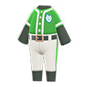 uniforme de béisbol [Verde] (Verde/Blanco)