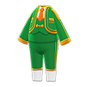 costume scintillante [Verde] (Verde/Giallo)