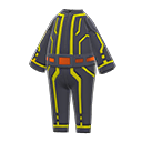 cyber suit [Yellow] (Black/Yellow)