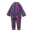 cyber suit [Pink] (Black/Pink)