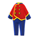 uniforme de encargado [Rojo] (Rojo/Azul)