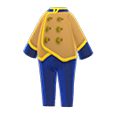 concierge uniform [Brown] (Brown/Blue)