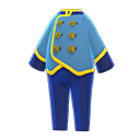 uniforme hôtel [Bleu clair] (Bleu clair/Bleu)