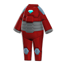 traje de energía [Rojo] (Rojo/Gris)