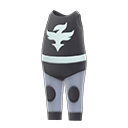 wrestler uniform [Black] (Black/Gray)