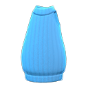 sleeveless sweater dress [Light blue] (Aqua/Aqua)
