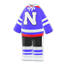 uniforme de hockey [Bleu] (Bleu/Noir)