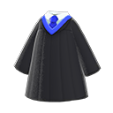 túnica graduación [Azul] (Negro/Azul)