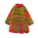 armadura guerrera [Dorado] (Amarillo/Rojo)