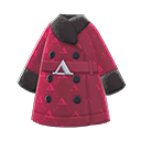 abrigo Trini [Pasión] (Rojo/Negro)