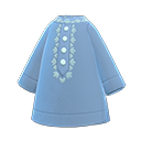 印度傳統長版上衣 [藍色] (水藍色/水藍色)