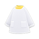 食堂围裙 [黄色] (白色/黄色)