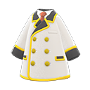 conductor's jacket [White] (White/Black)