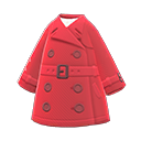 trench coat [Red] (Red/Red)