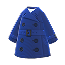 trenchcoat [Marineblauw] (Blauw/Blauw)