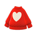 Secondary image of Heart sweater