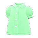 蓬蓬袖罩衫 [萊姆綠] (綠色/綠色)