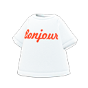 bonjour-T-shirt