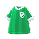 camiseta equipo de fútbol [Verde] (Verde/Blanco)