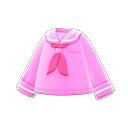 матросская блуза [Розовый] (Розовый/Розовый)
