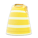 полосатый топ [Желтый] (Желтый/Белый)