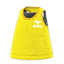 fitness tank [Yellow] (Yellow/Black)