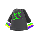 camiseta logo DJ KeKe [Verde neón] (Negro/Verde)