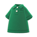 polo shirt [Green] (Green/Green)