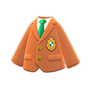 制服外套 [米色] (棕色/绿色)