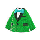 giacca da umorista [Verde] (Verde/Blu chiaro)
