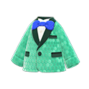chaqueta de humorista [Aguamarina] (Verde/Azul)