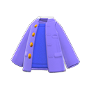 after-school jacket: (Purple) Purple / Blue