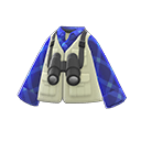 vest with binoculars