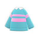 suéter jovial [Celeste] (Turquesa/Rosa)