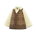 Secondary image of Checkered sweater vest
