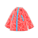 лыжная куртка [Красный] (Красный/Аквамариновый)